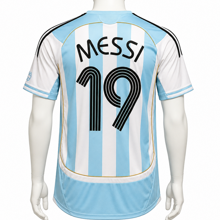 Argentyna Home No.19 MESSI ADIDAS 2006 World Cup