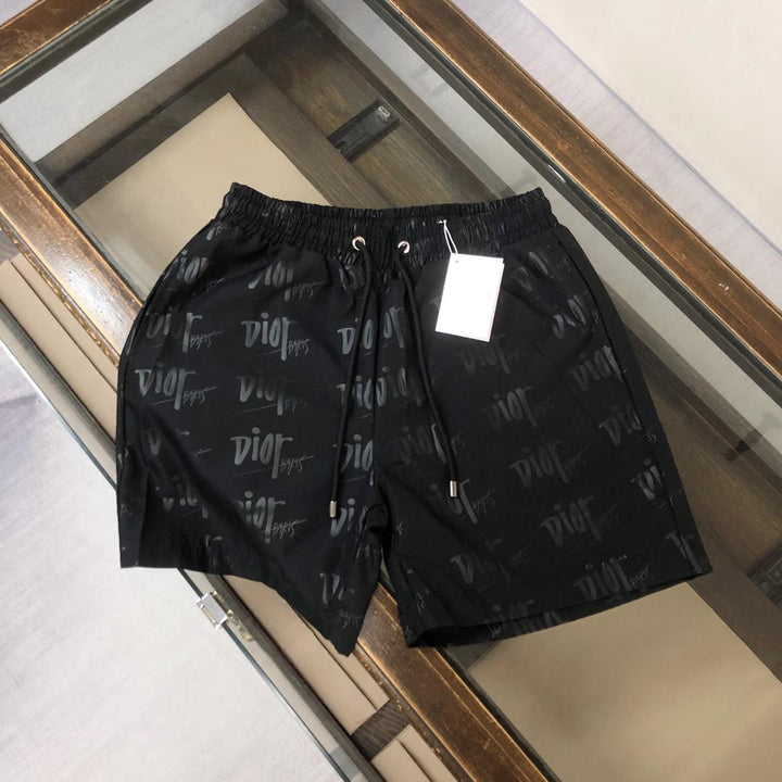 DR Monogram Black Swimwear Short