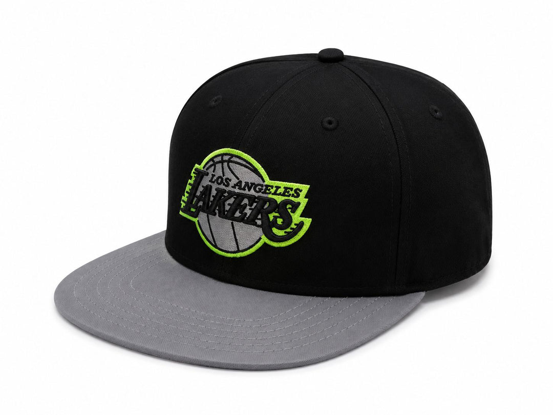 Neon Lakers Snapback