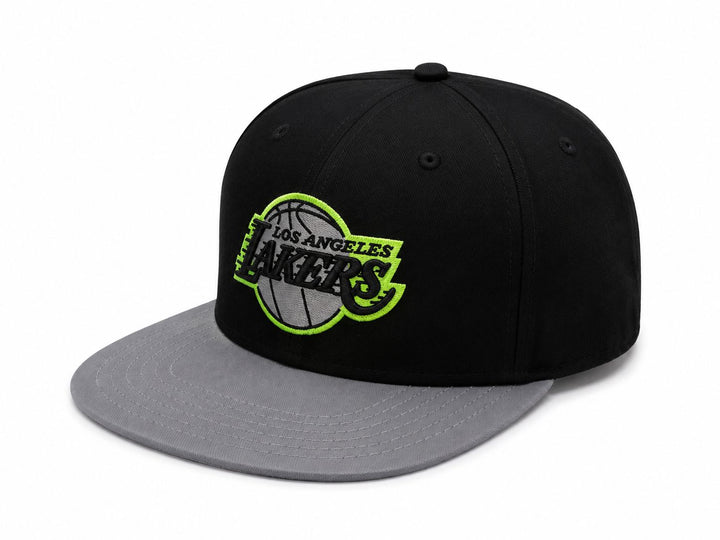 Neon Lakers Snapback