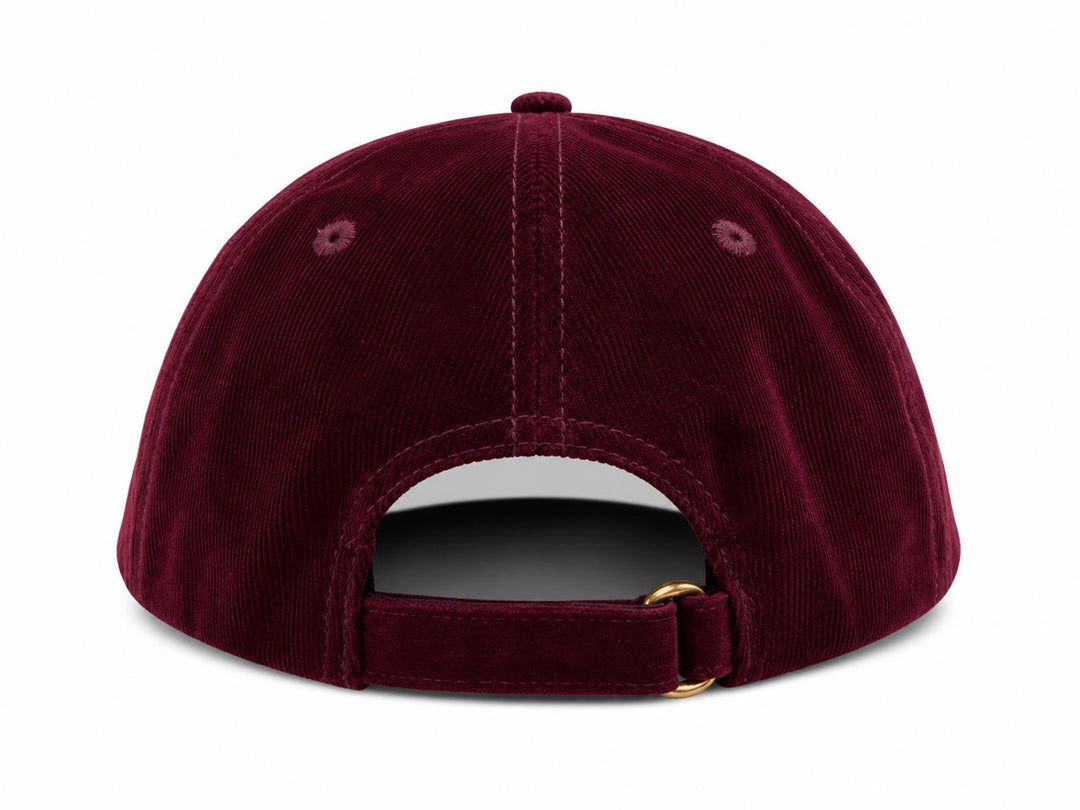 Monochrome Velvet Luxury Cap