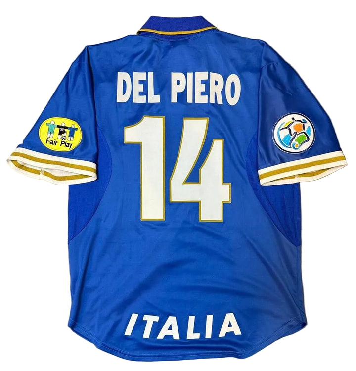 Italy Home "DEL PIERO" 1996/97 jersey