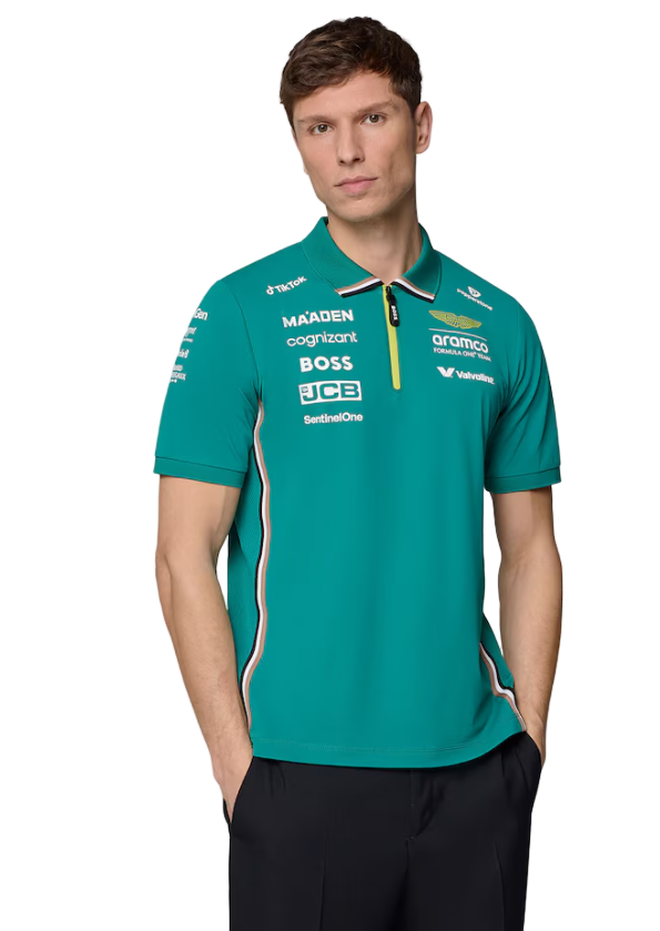 Aston Martin Aramco Cognizant F1 2025 Team Polo