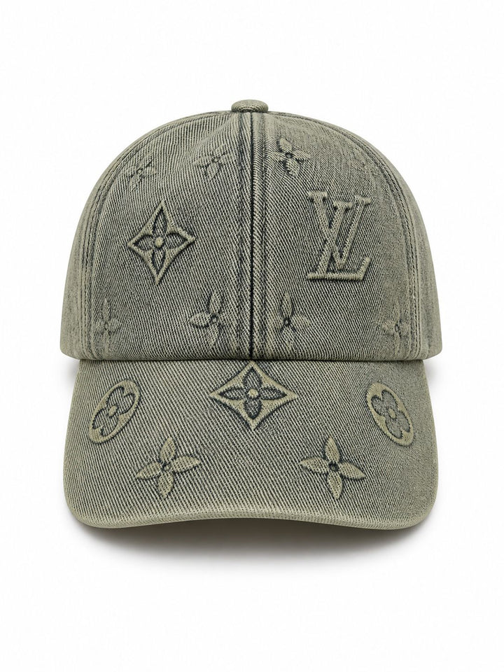 Vintage Wash Monogram Cap