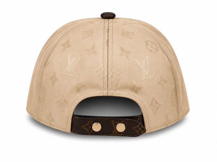 Contrast Monogram Luxe Cap