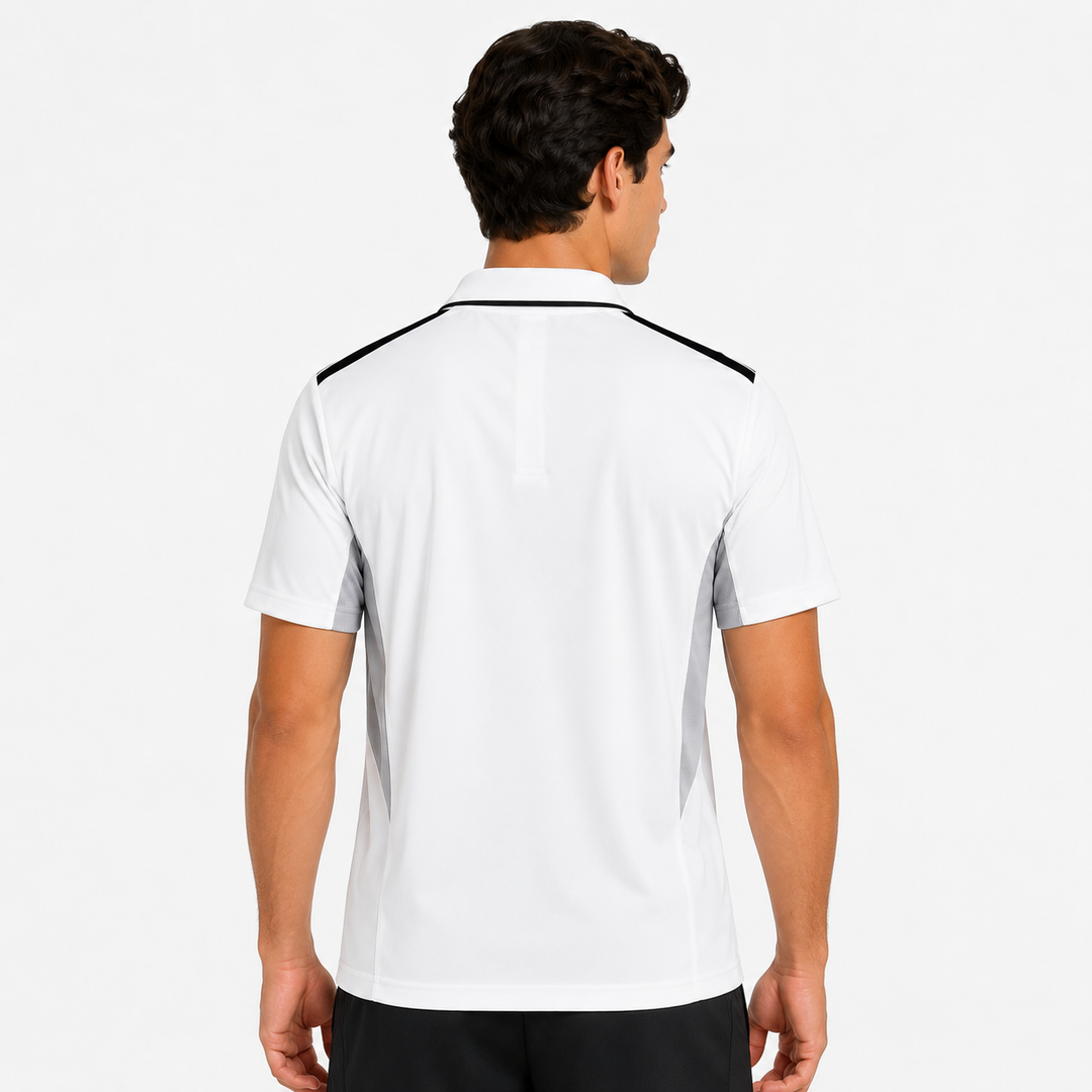 White Sports Training Polo