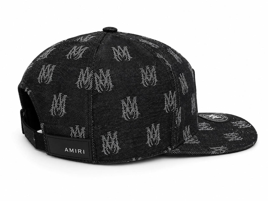 Amiri Monogram Black Cap