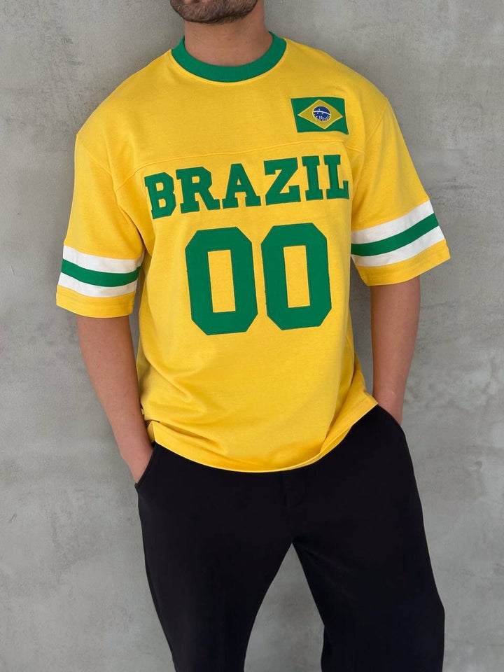 Brazil 00 Oversized Jersey Tee
