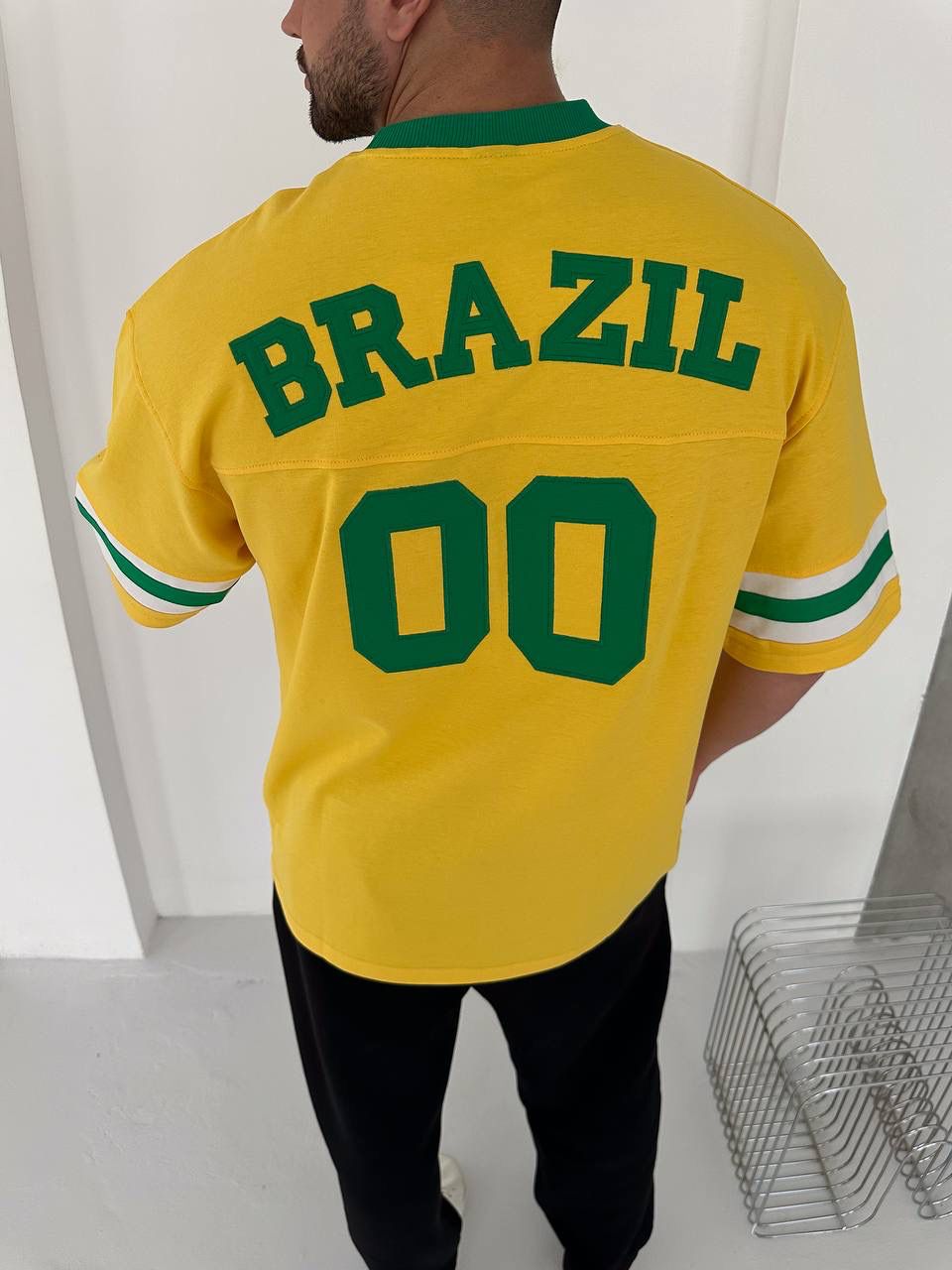 Brazil 00 Oversized Jersey Tee