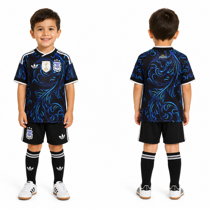 Argentina Away World Cup Kit Kids 2026