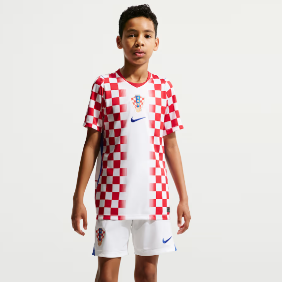 Croatia home World Cup kids kit 2026