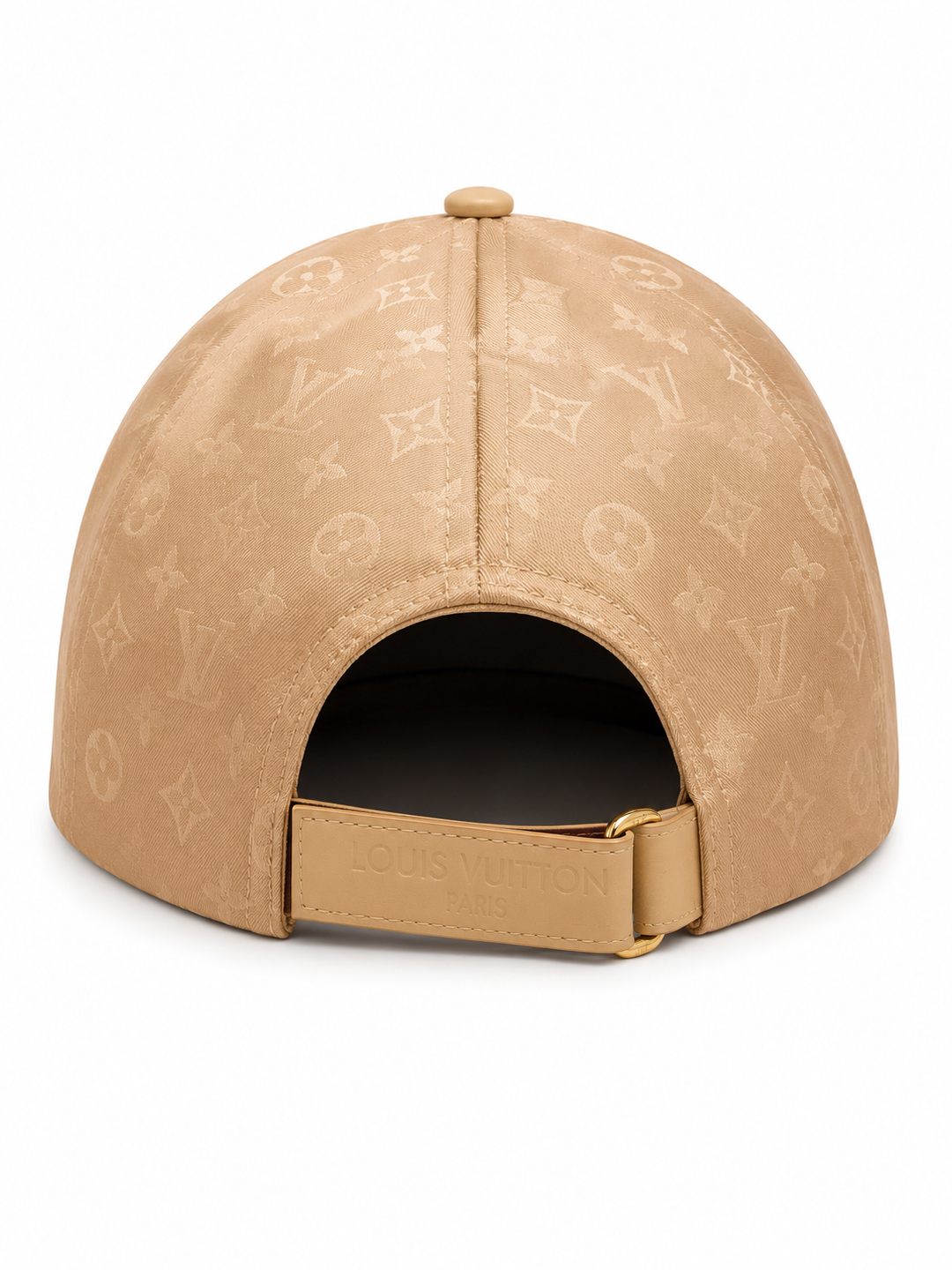 Minimal Luxe Monogram Cap – Classic Pattern