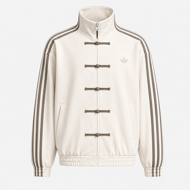 adidas Chinese Limited Edition Casual Jacket Unisex Beige