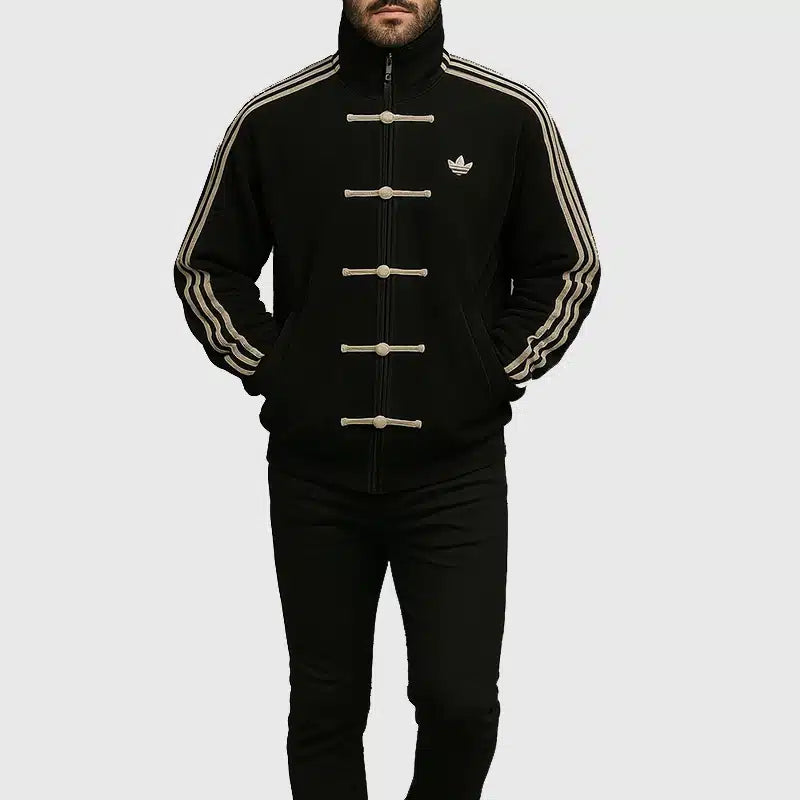 adidas Chinese Limited Edition Casual Jacket Unisex BLACK