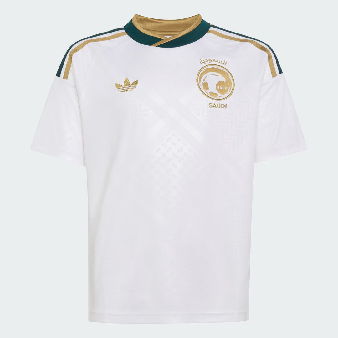 Saudi Arabia away World Cup kids kit 2026