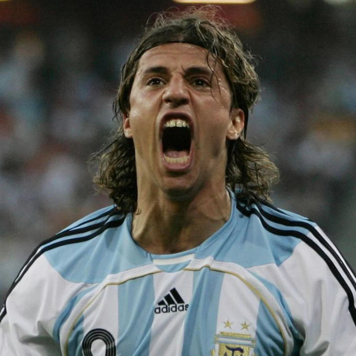 Argentyna Home No.19 MESSI ADIDAS 2006 World Cup