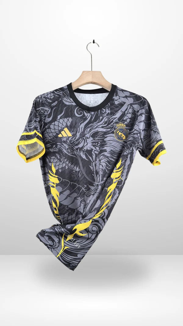 قميص RM DRAGON BLACK GOLD الإصدار 2024