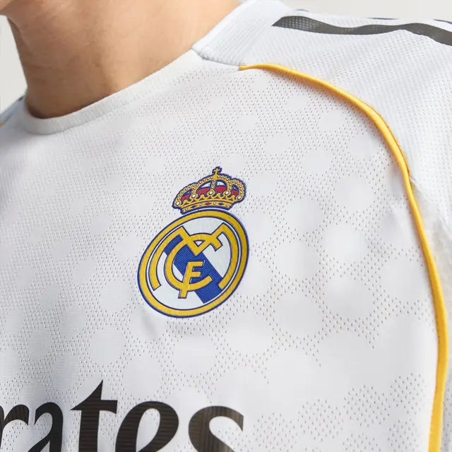 RM Home Player Version Long Sleeve Jersey 2025/26