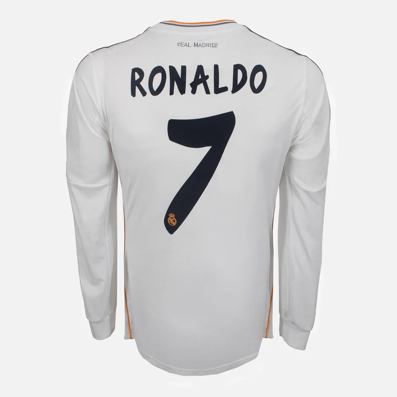 RM HOME Final Kit 2013/14 with Ronaldo 7 LONG SLEEVE