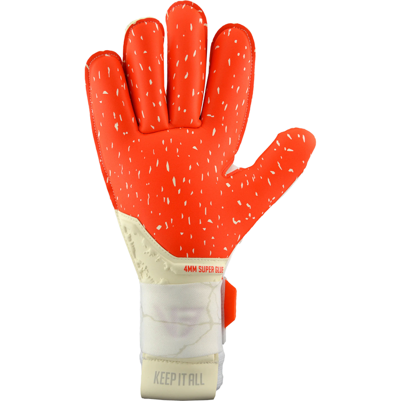 Varenz KS Pro Goalkeeper Gloves – White Lightning Edition