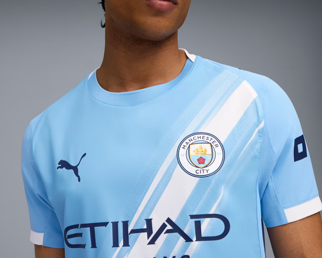 Man City Home Player Version jersey 2025/26
