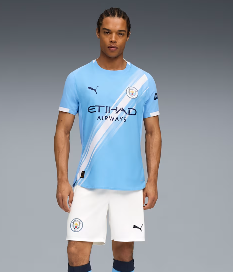 Man City Home Player Version jersey 2025/26