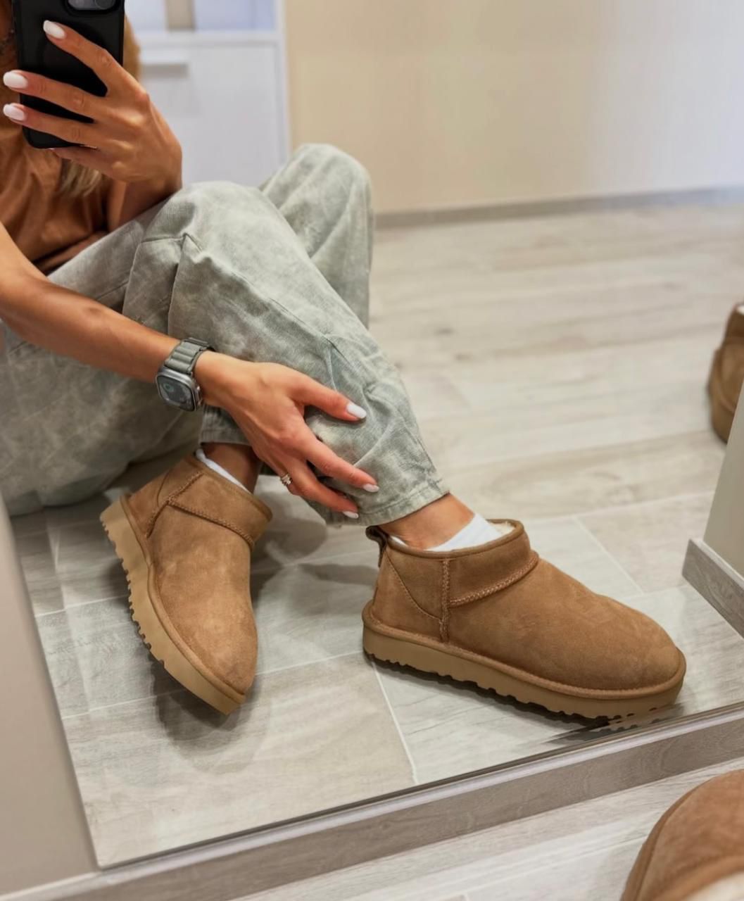 UG Classic Ultra Mini Boot Chestnut