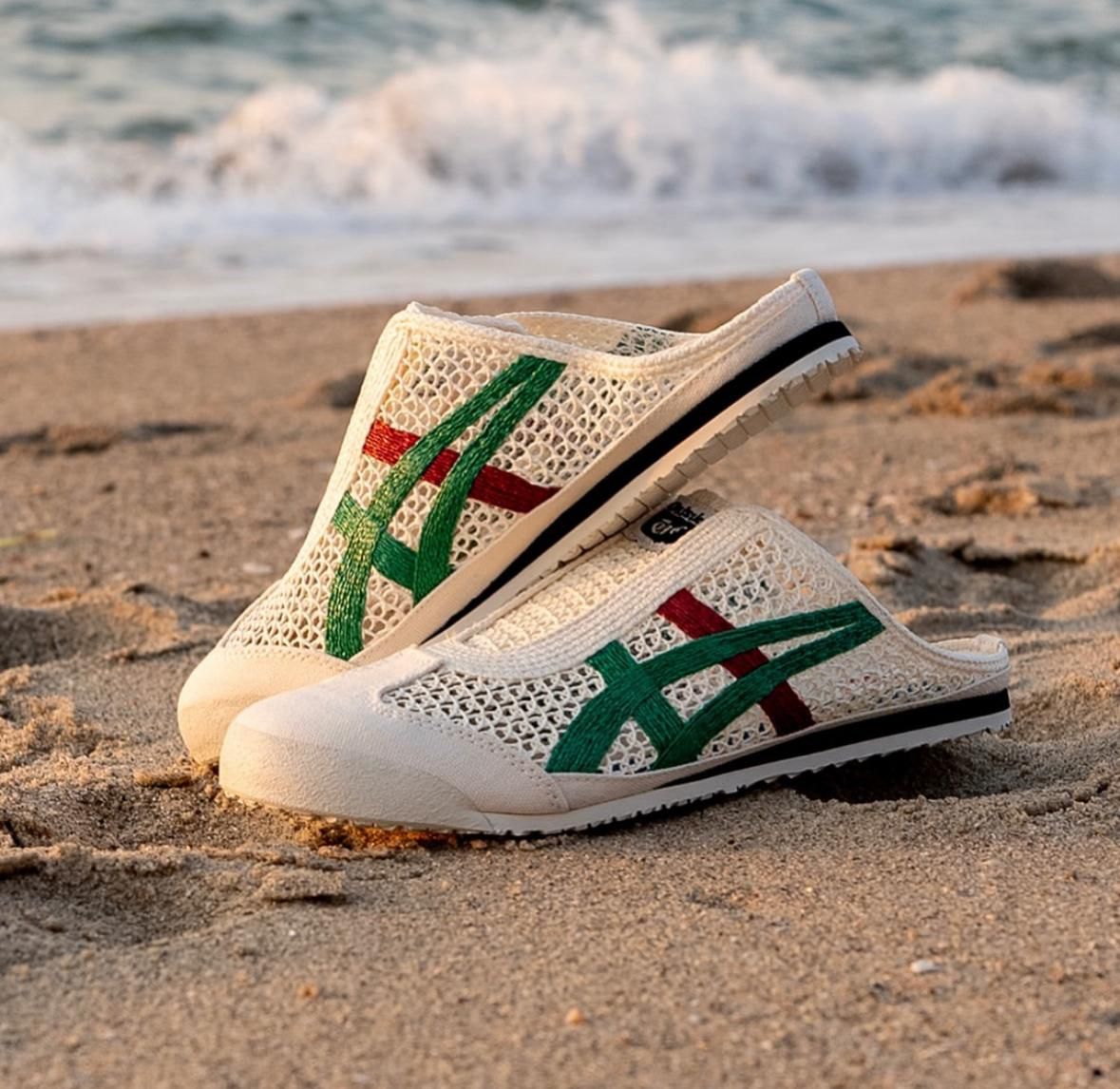 Onitsuka Tiger Mexico 66 Sabot Cream Kale – amzunit