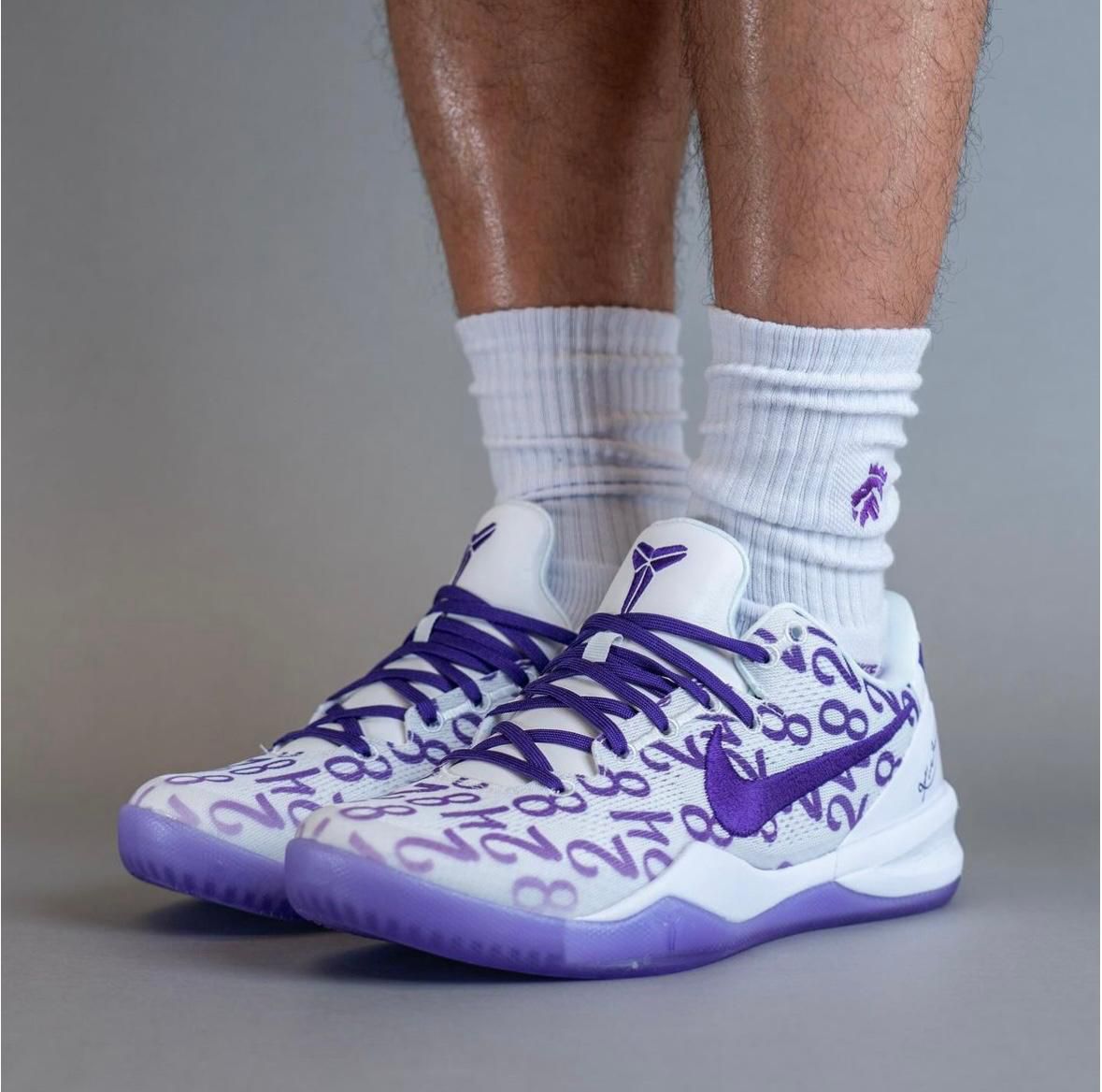 シューズ(男性用) Nike Kobe 8 Protro \"Court Purple\" NIKE KOBE VIII PROTRO 'COURT PURPLE' ナイキ コービー 8 プロトロ