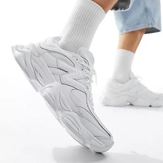 New Balance 9060 Triple White – amzunit