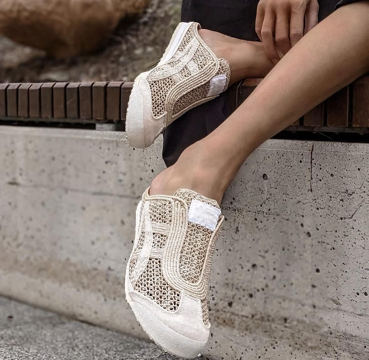 Onitsuka Tiger Mexico 66 Sabot 'Cream Beige' – amzunit