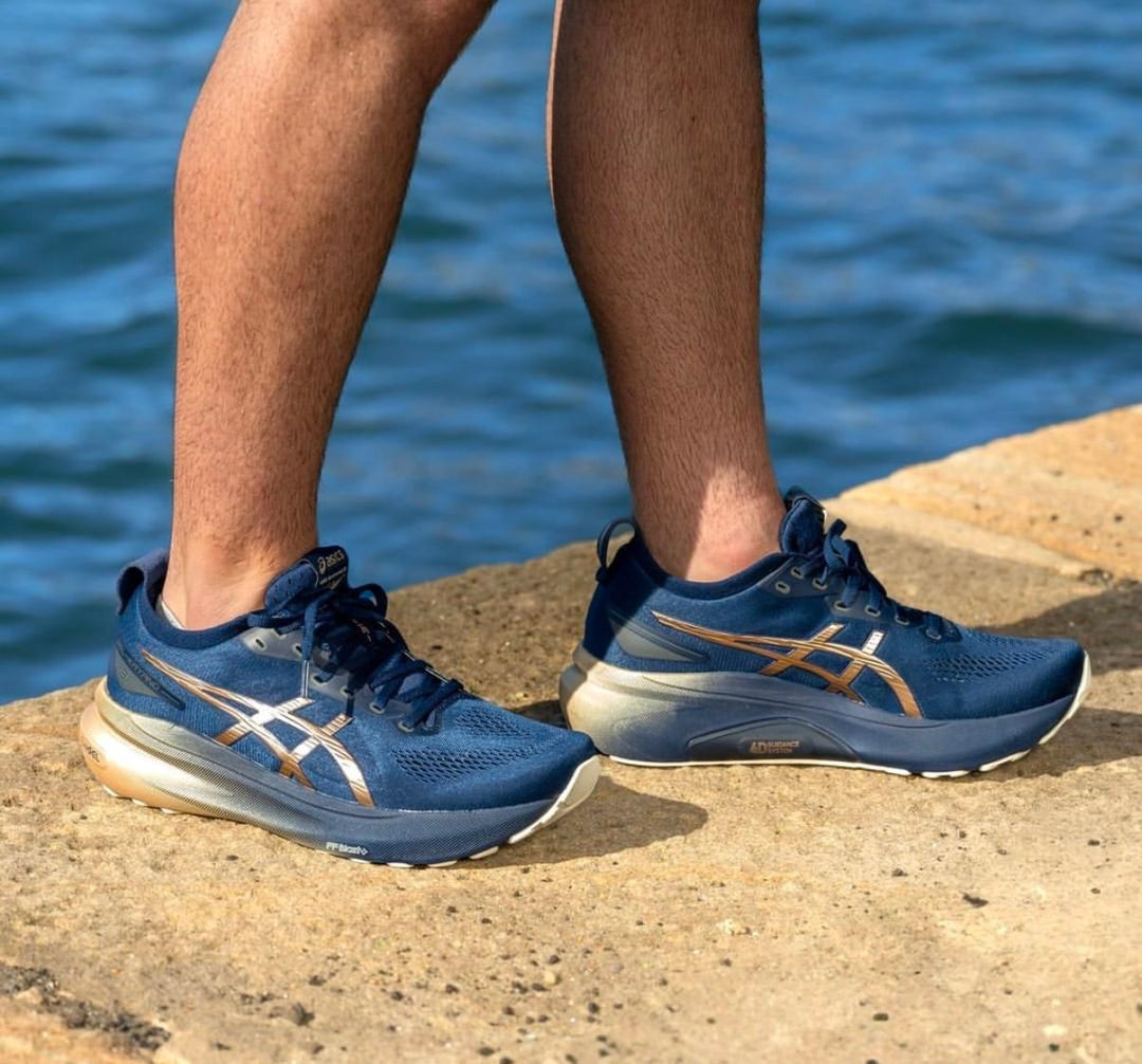 ASICS Gel-Kayano 31 Platinum Blue Expanse Rose Gold