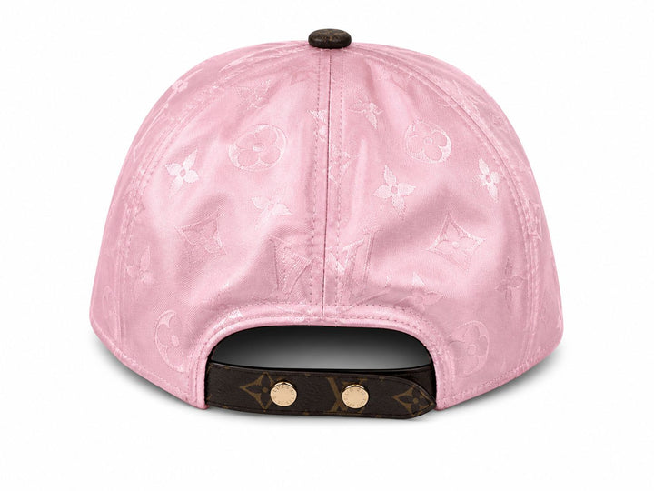 Contrast Monogram Luxe Cap