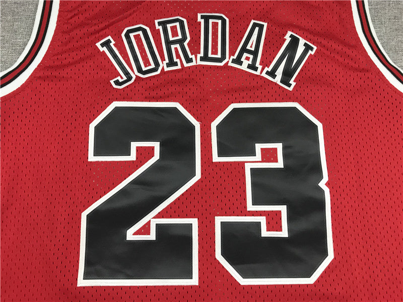 Jordan 23 Bulls Retro 1998 Finals Jersey – Red