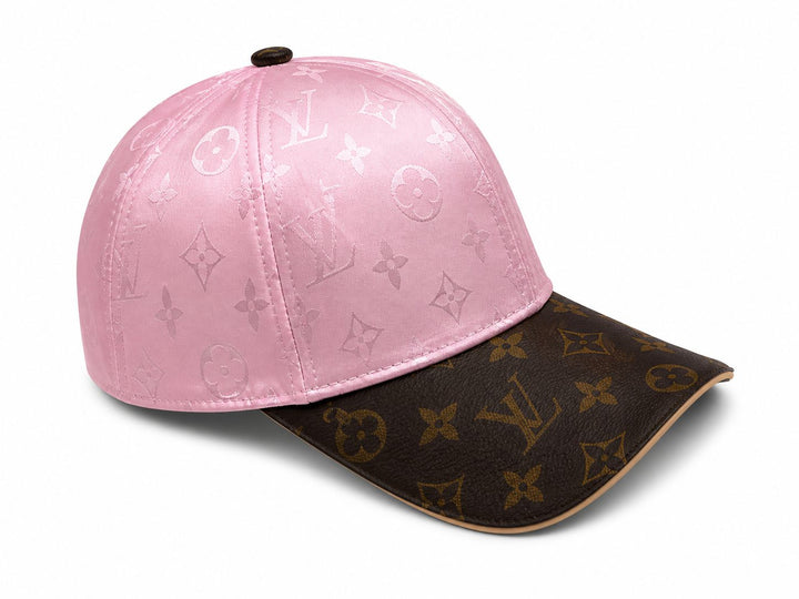 Contrast Monogram Luxe Cap