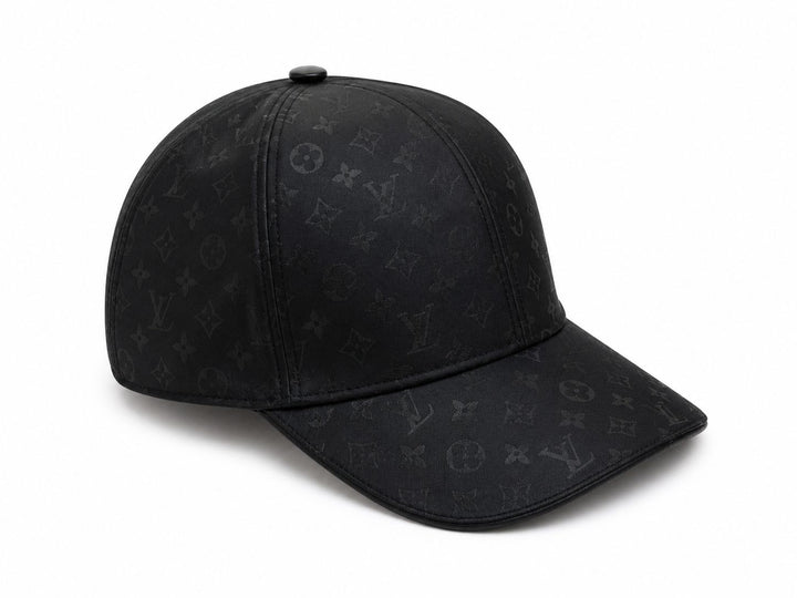 Minimal Luxe Monogram Cap – Classic Pattern
