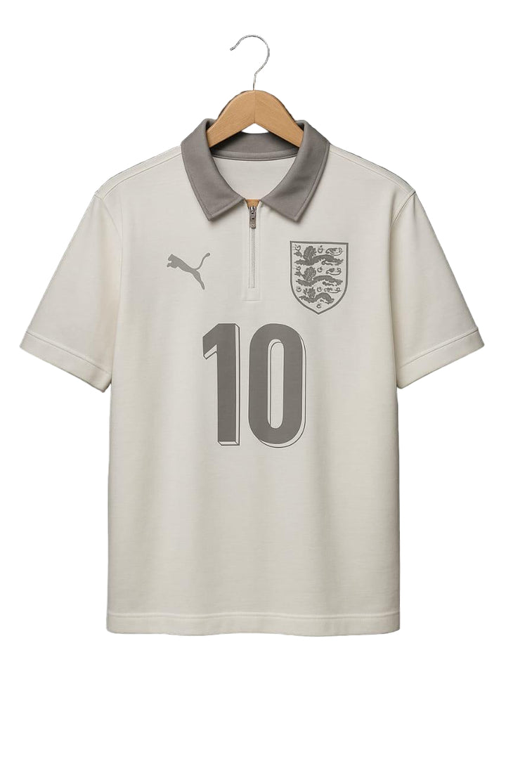 England Special Edition polo White Shirt