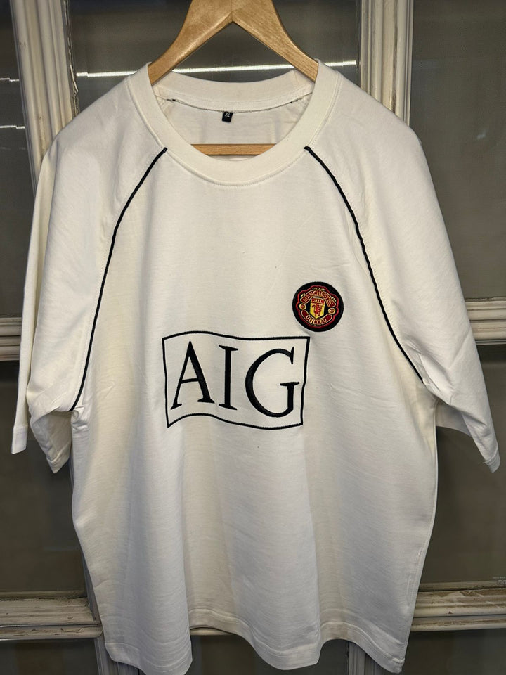 Man United White Classic Shirt