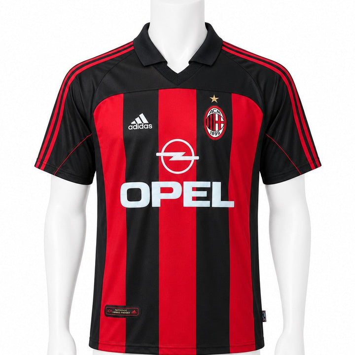 AC Milan Home Classic 2002 front with OPEL print and ACM crest