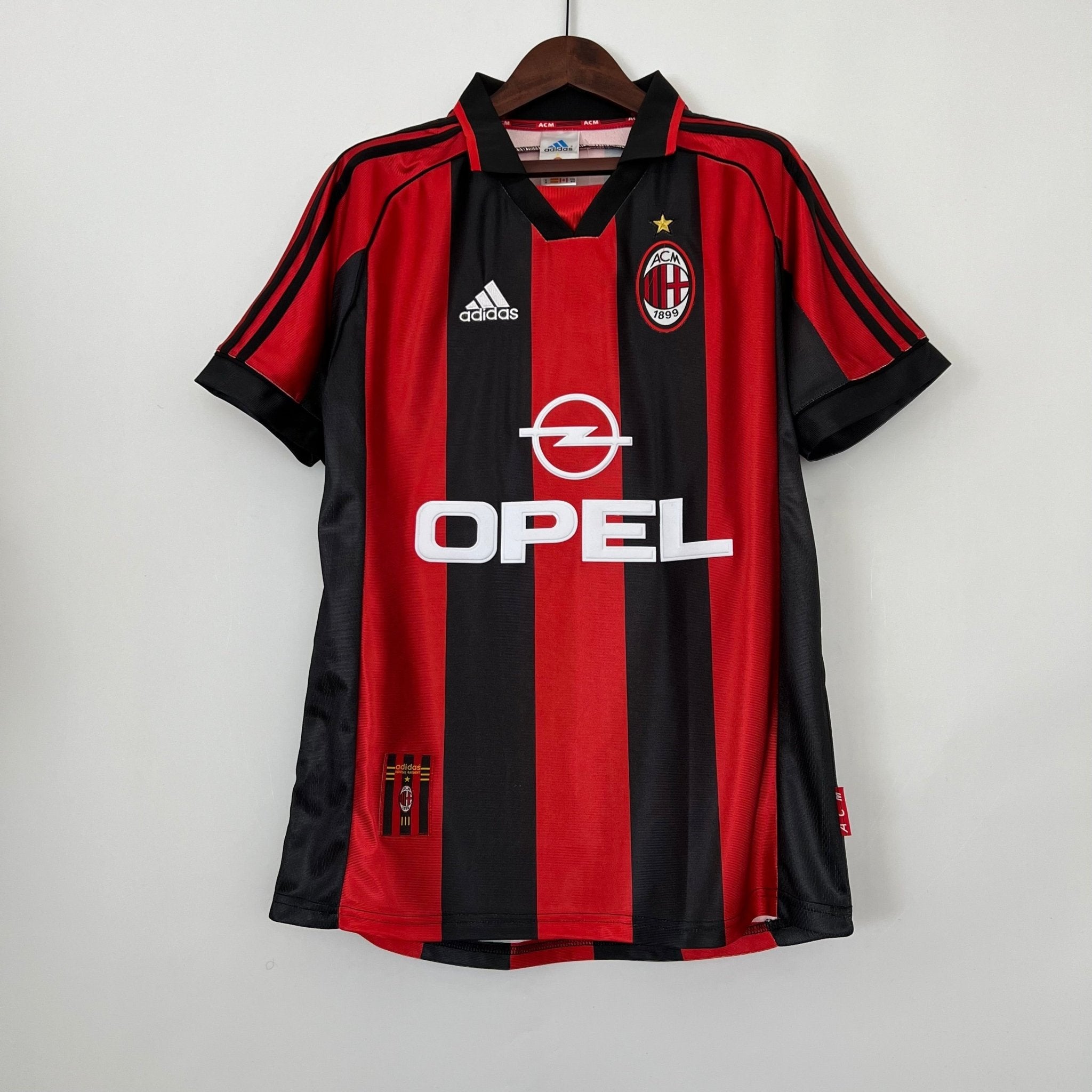 AC Milan HOME CLASSIC 98/99 with MALDINI 3 – amzunit