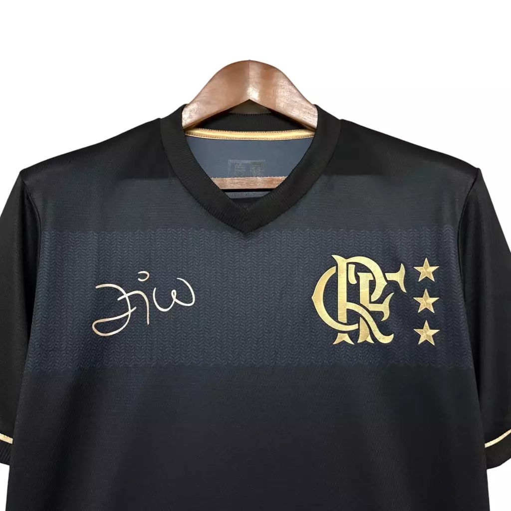Flamengo Zico Edition men's black jersey