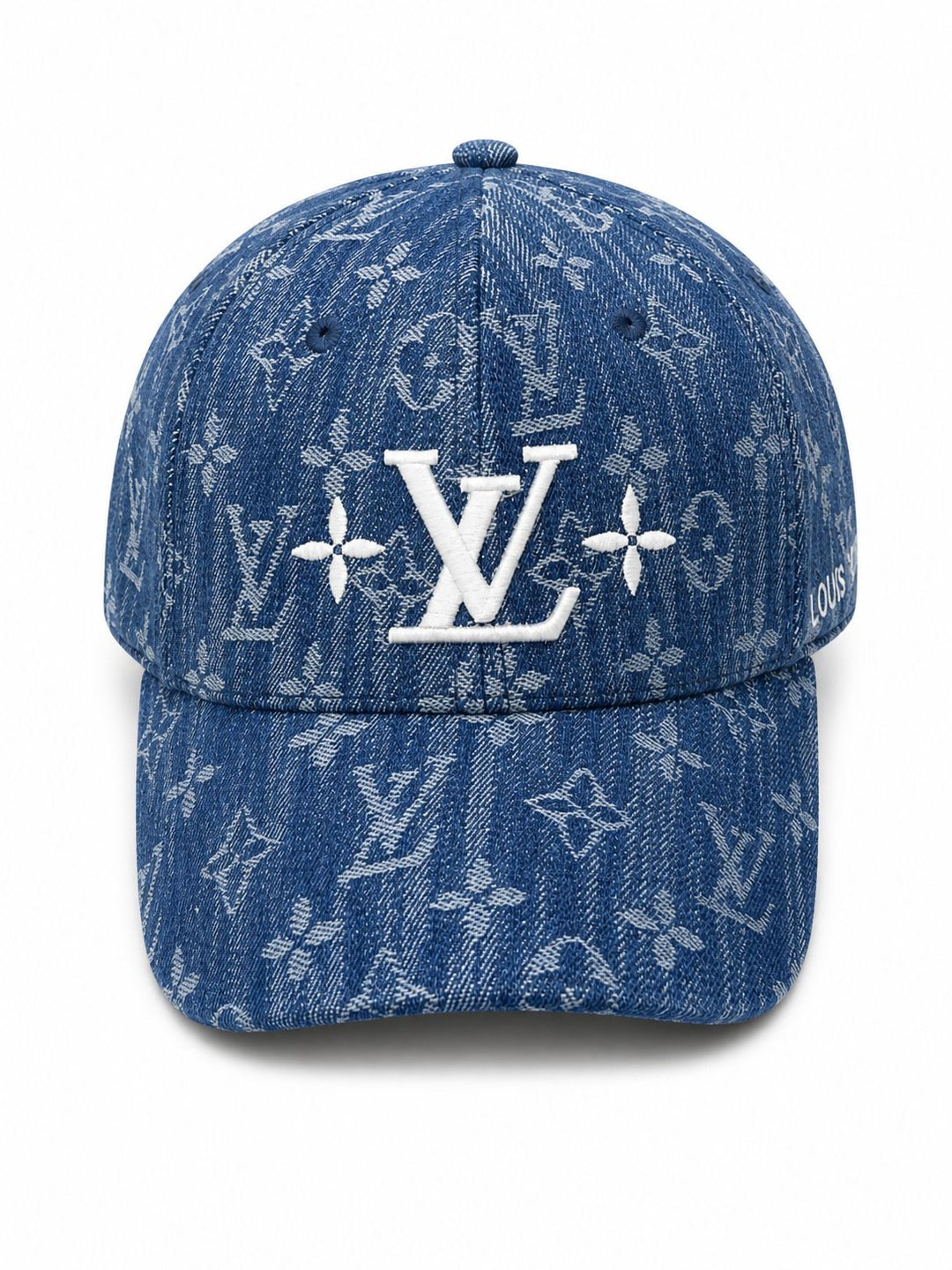 Denim Street Monogram Cap – Signature Logo