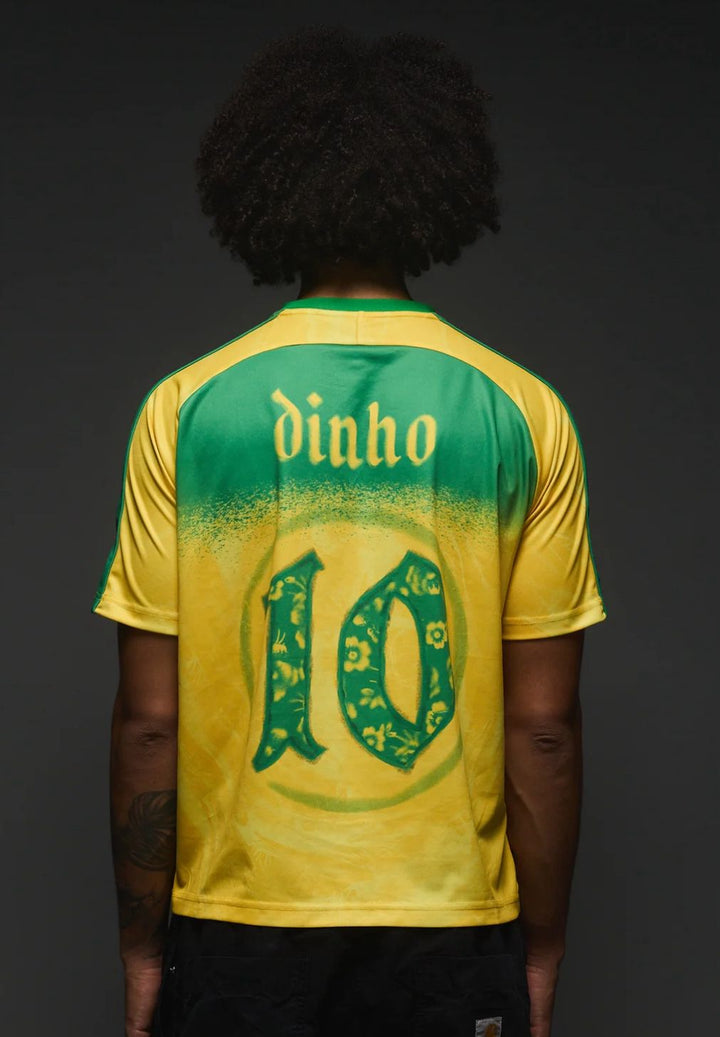 Brazil Home 1994 Dinho No. 10 Jersey
