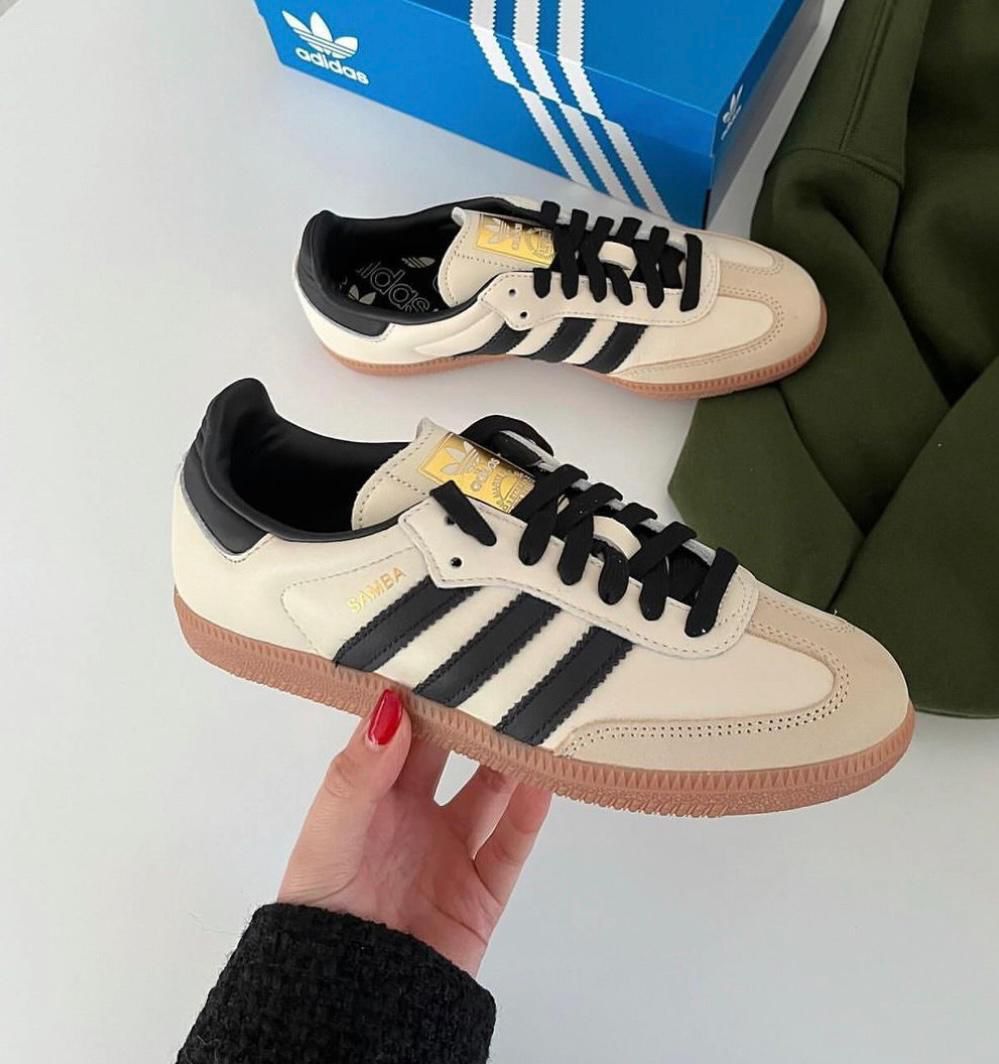 adidas Samba OG Cream White Sand Strata amzunit adidas Samba OG Cream White Sand Strata amzunit
