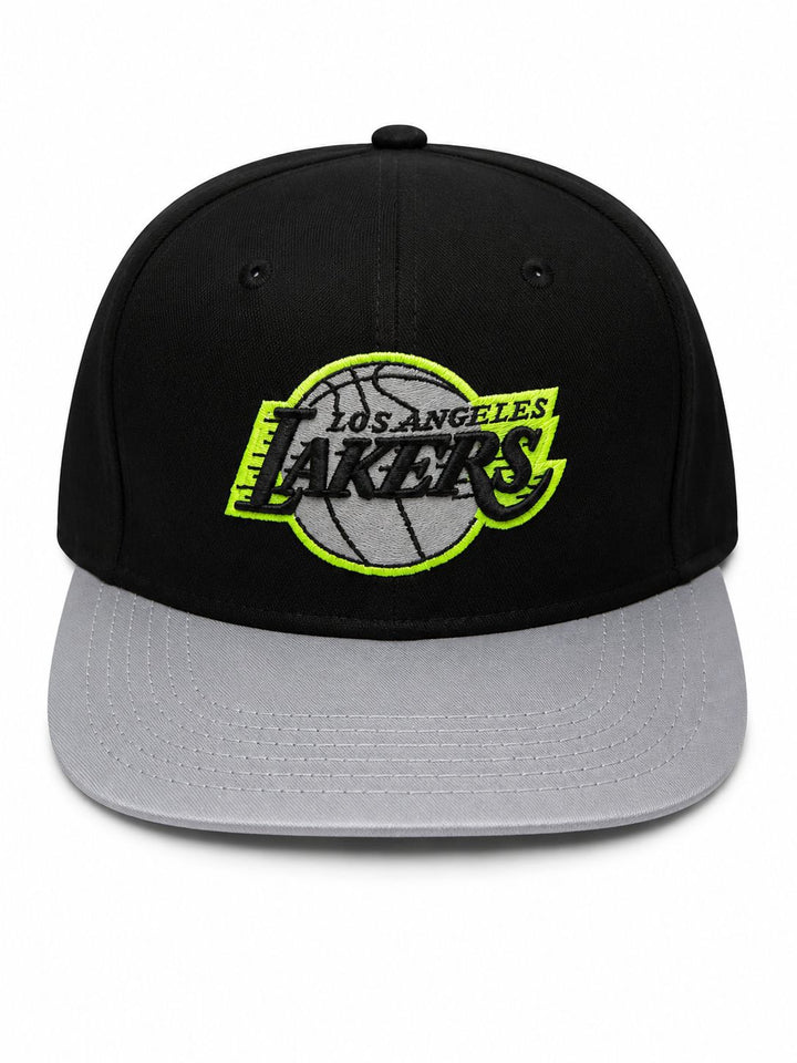 Neon Lakers Snapback