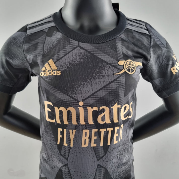 Arsenal Kids Away Kit 2022/23 - uaessss