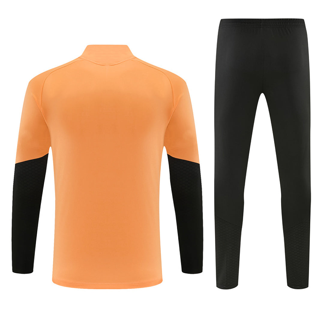 Arsenal Orange Training Tracksuit 2027 - back view