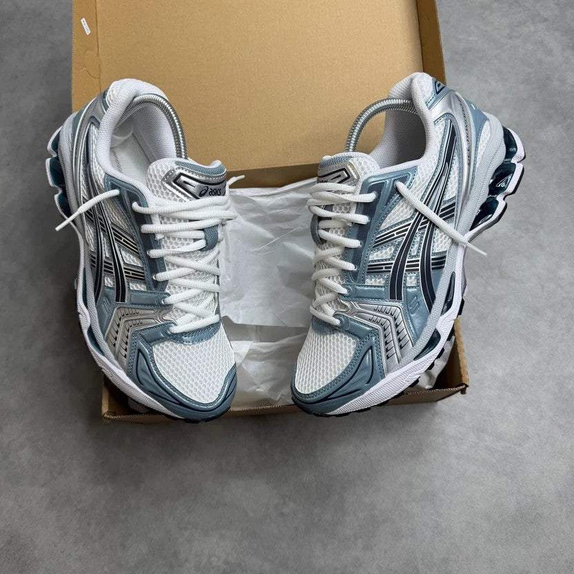 ASICS GEL-KAYANO 14 White Blue with box