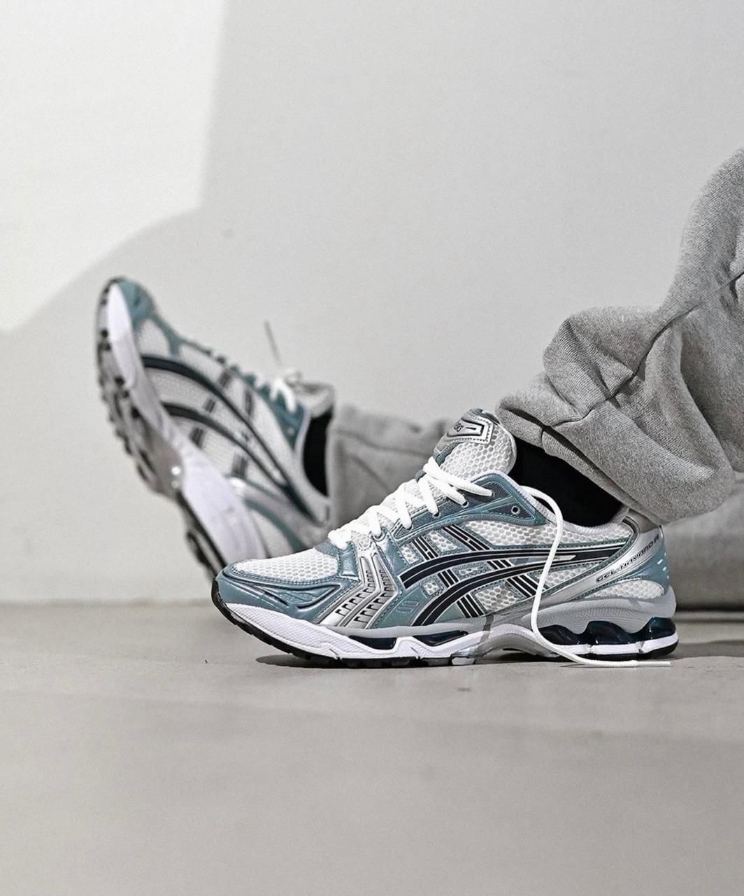 ASICS Gel-Kayano 14 White Fjord Grey