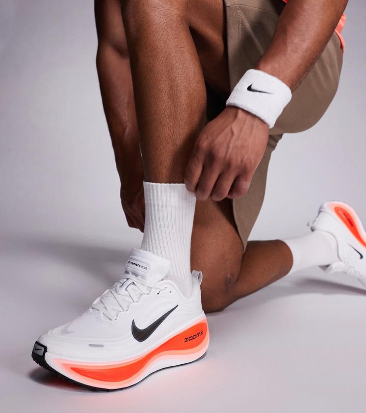Nike Vomero Plus White Black Bright Crimson